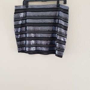 Sequin skirt